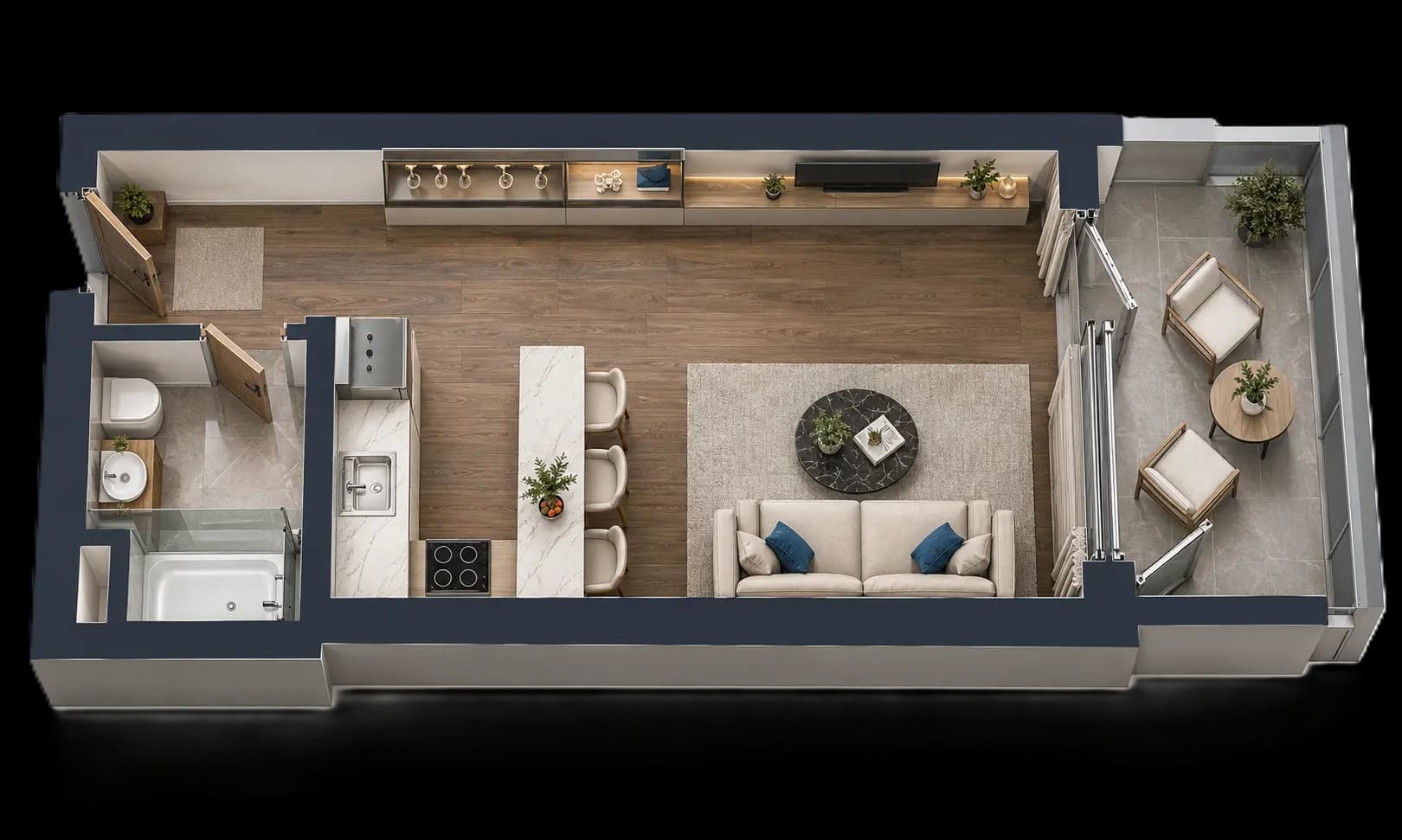 Balance — Smart, from 32 m²