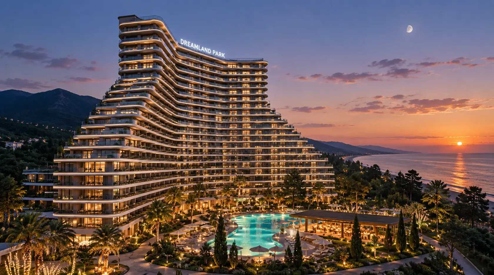 The coast and resort development of Chakvi