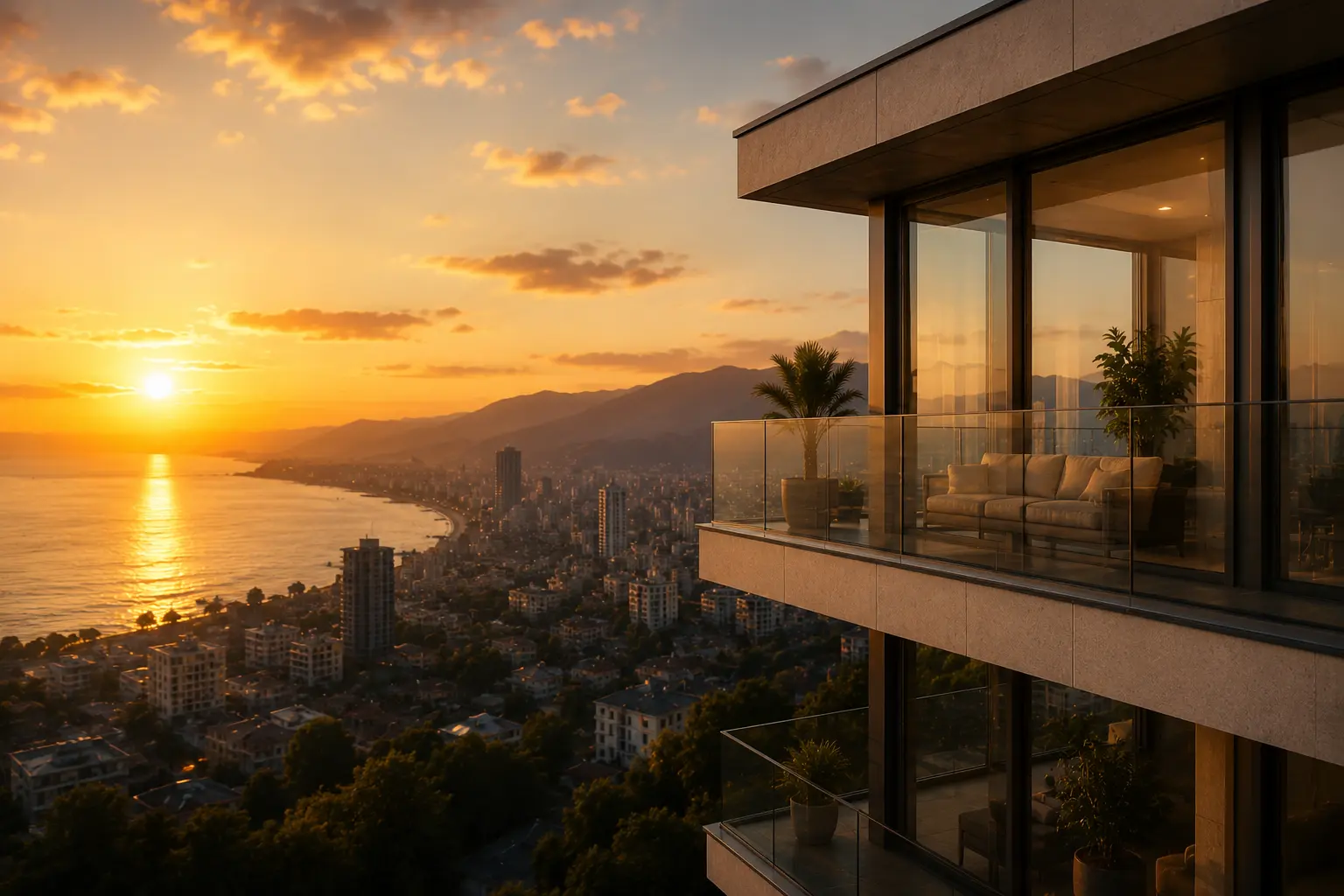 Apartment in a new development in Batumi
