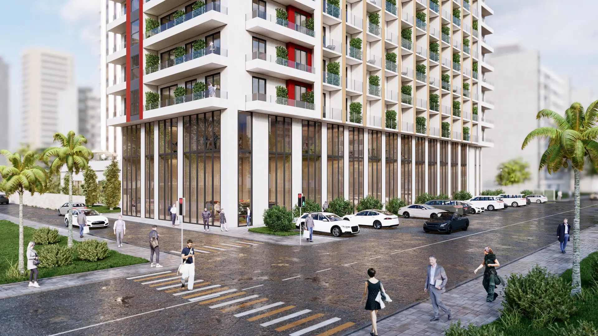 RED Business Level — an office center in Batumi